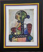 Pablo Picasso Limited Edition On Silk