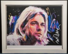 Limited Edition By The Late Sidney Maurer - Kurt Cobain