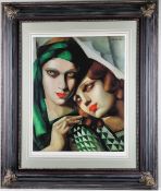 Tamara De Lempicka Limited Edition With Lempicka Signed Certification