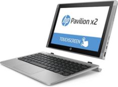 HP Pavilion X2 Tablet Windows 10 Pro 10.1” Intel Atom x5-Z8350 2GB DDR3 32GB SSD Webcam Office