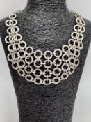 Saks London Fashion Necklace With Multi Stranded Chains