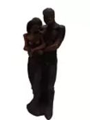 Leonardo Rapture Bronze Effect Romantic Couple