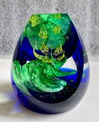 Caithness Scotland Cactus Reflection Rare Limited Edition Paperweight By Colin Terris