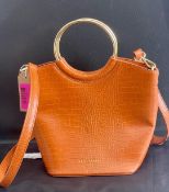 Katie Loxton Faux Crocodile Vegan Leather Handbag