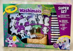 Crayola Washimals Peculiar Pets Super Set New Sealed Box
