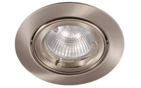 65 of Chrome Die Cast Round GU10 Gimbal Downlight