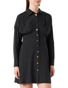 Sisley Women's Dress 48T8LV00M, Black 100, 8