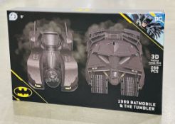 Batman 1989 Batmobile & The Tumbler 3D Puzzle New Sealed Box