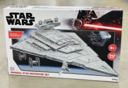 Star Wars 3D Model Puzzle Imperial Star Destroyer Set New Sealed Box