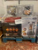 Pallet of Approximately 26 Unprocessed Raw Return Household Small Appliances 102559