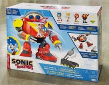Sonic Giant Eggman Robot Battle Set New Sealed Box