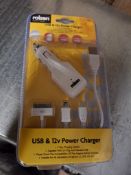 Robson USB & 12V Power Charger