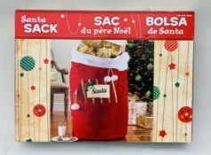 Santa Sack Oversized Luxury Faux Fur Christmas Stocking New Sealed Box