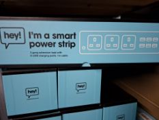 Hey Smart 3Gang Extention LED 6 USB RRP £150