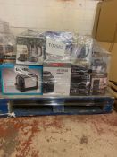 Pallet of Approximately 33 Unprocessed Raw Return Household Small Appliances 102563