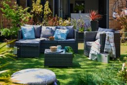 5-Seater Canonbury Rattan Sofa Set - Grey (NBN-00024)