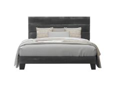 Horizontal Bed Frame - King - Grey (MTOSB-00202-4)