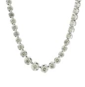 10ct Gold Tennis Diamond Collarate 5.00 Carats