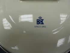 1Pc Enamel and Cobalt Cream Colour Dutch Oven BKK Stockpot - Premium Brand RRP £89.99.