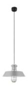 GoodHome Genly Pendant Silver effect Pendant ceiling light, (Dia)390mm