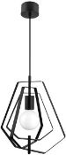GoodHome Nedoki Matt Black Pendant ceiling light, (Dia)350mm