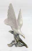 Lladró Sculpture Turtle Dove In Flight