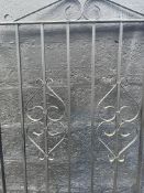 Vintage Wrought Iron Architectural Garden Gate