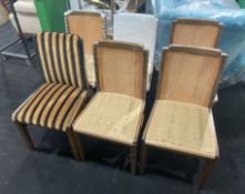 Set of 6 Art Deco Dining Chair Frames
