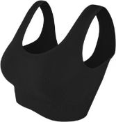 Women Sports Bra High Impact Support Yoga Bra Large