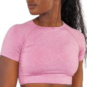 Fashion Women's T Shirt Tops 2024 Crop Short Size Medium