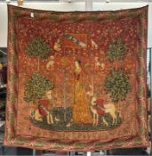 Wandbehang / Gobelin (19./20. Jh.)