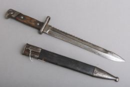 Bayrisches Bajonett Modell 71/84 mit Säge