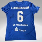 Original-Trikot von Melissa Langegger (getragen & handsigniert)