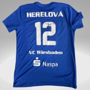 Original-Trikot von Nina Herelová (getragen & handsigniert)