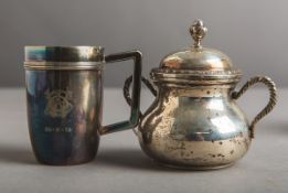 2-teiliges Konvolut verschiedener Silberteile 800 Silber