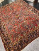 Teppich Sarough (Persien, Herstellungsjahr um 1920)