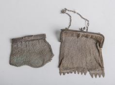 Kettentasche und Portemonnaie (1920/30er Jahre)