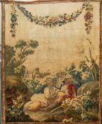 Aubusson-Wandteppich (Frankreich, um 1800)