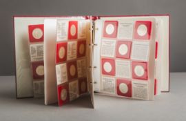 36-teiliges Konvolut von 5 DM / BRD-Münzen
