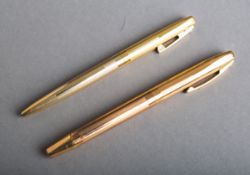 Füllfederhalter und Kugelschreiber (Sheaffer, wohl 50/60er J.)