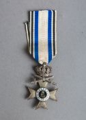Militärverdienstkreuz 2. Klasse mit Schwertern und Krone 3. Form (1913)