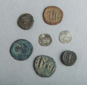 7-teiliges Konvolut alter Münzen