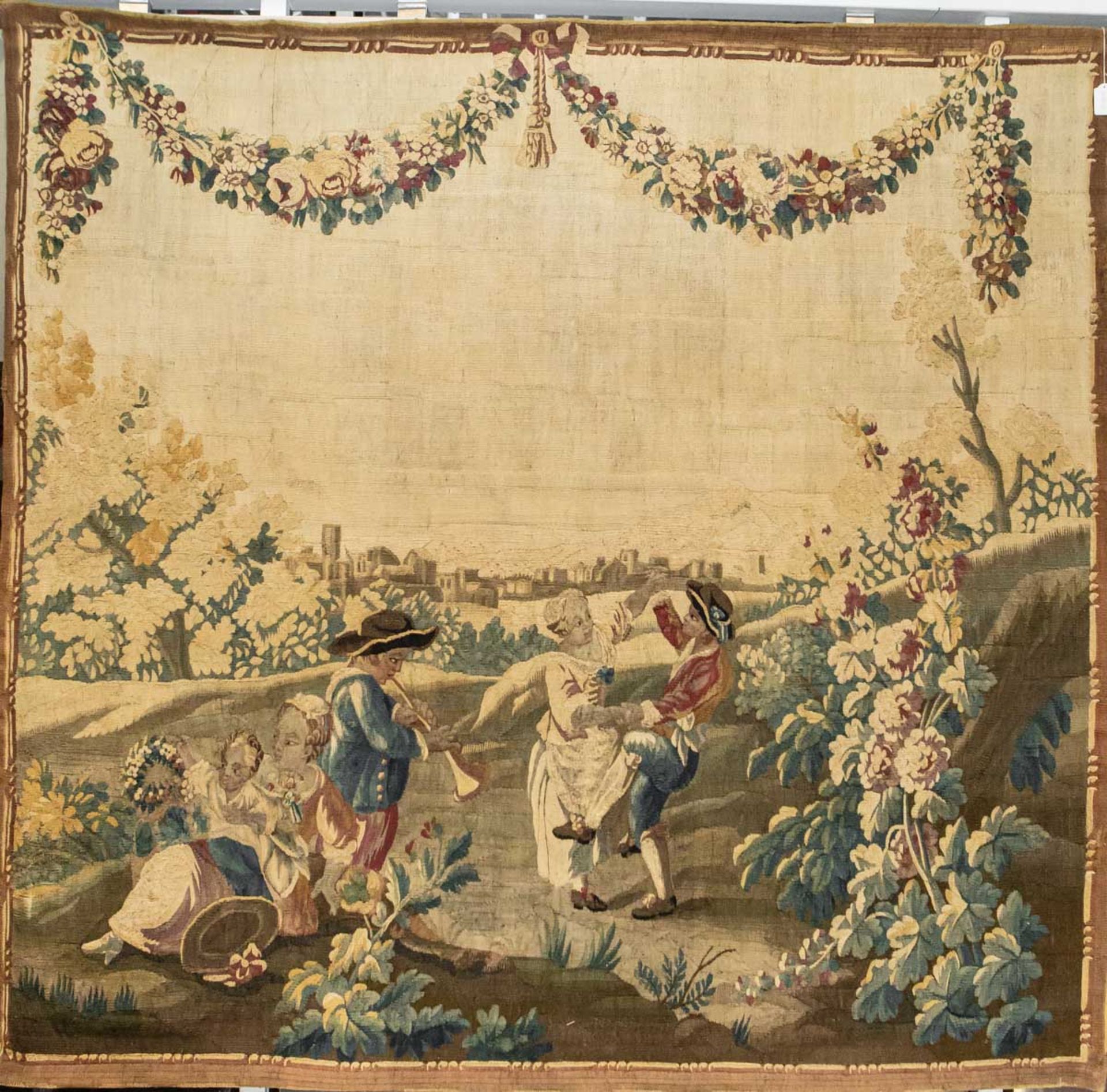 Aubusson-Wandteppich (Frankreich, um 1800)