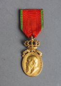 Bayern Prinzregent Luitpold Jubiläumsmedaille für die bayerische Armee 1905 mit Krone