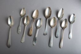 Konvolut verschiedener Silberlöffel