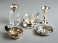 8-teiliges Konvolut von Silberteilen