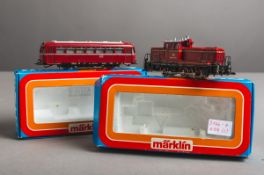 2-teiliges Konvolut von Märklin H0 Modelleisenbahnen