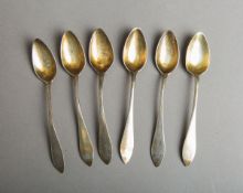 6-teiliges Konvolut von Silber-Löffeln (um 1800)