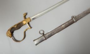 Löwenkopfsäbel der Artillerie für Offiziere (Kaiserzeit)