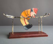 Akrobatischer Schaukelclown